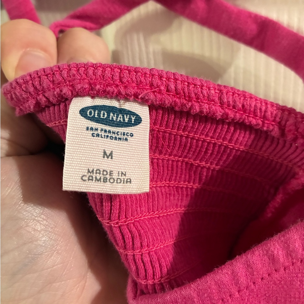 Old Navy Pink Cami Dress - Picture 3 of 7